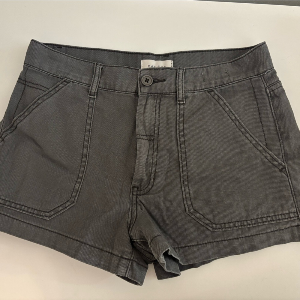 Pacsun Dark Gray Cargo Shorts